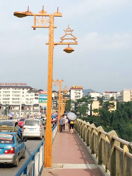 民族特色路燈